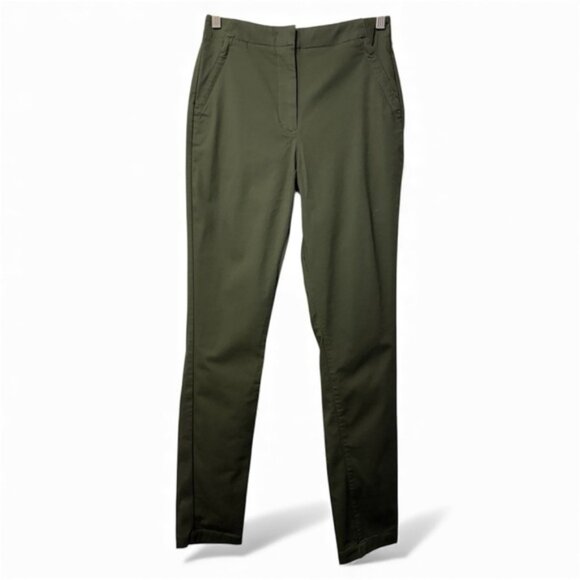 Kit and Ace New Height Olive Green Straight-Leg Pants size 4 - Picture 1 of 9